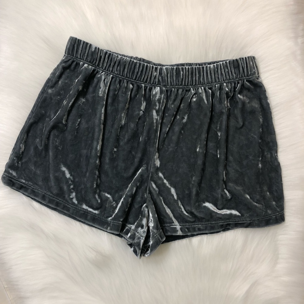 Forever 21 Crushed Velvet Casual Shorts